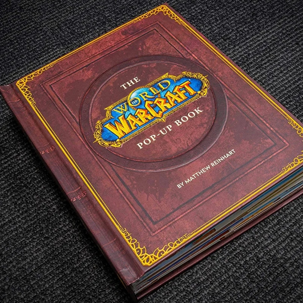 The World of Warcraft Pop Up book - Matthew Reinhardt - NEW